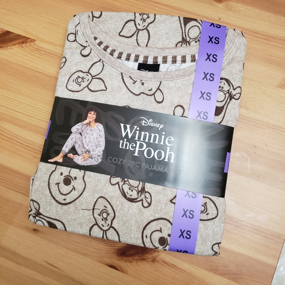 Winnie the Pooh cozy pj set